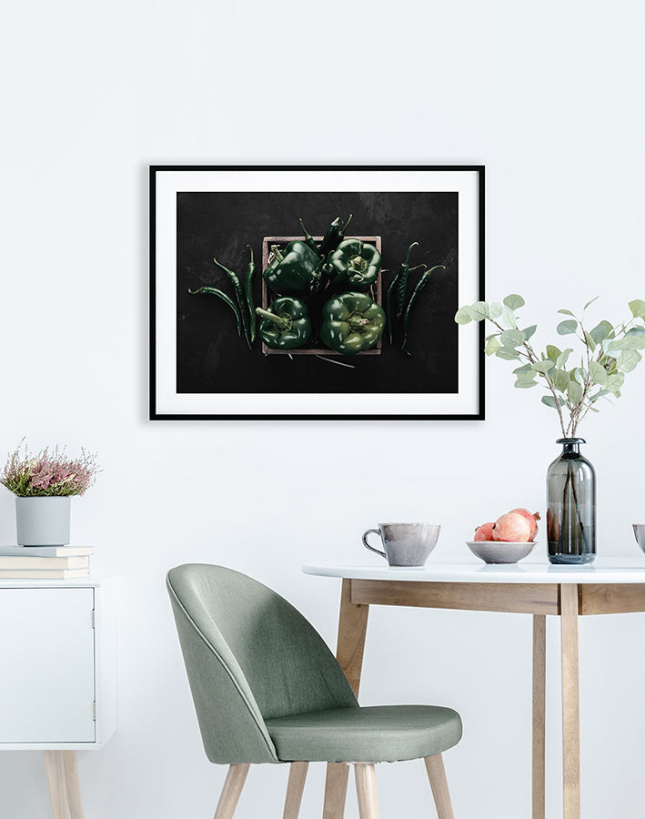 Poster - Green pepper