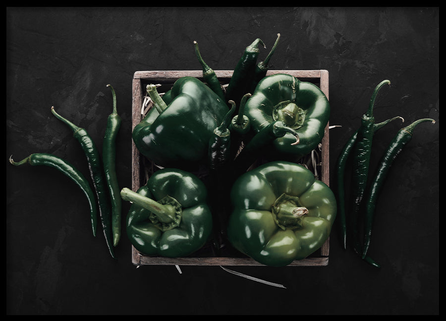 Poster - Green pepper