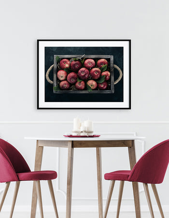 Poster - Fresh red apples