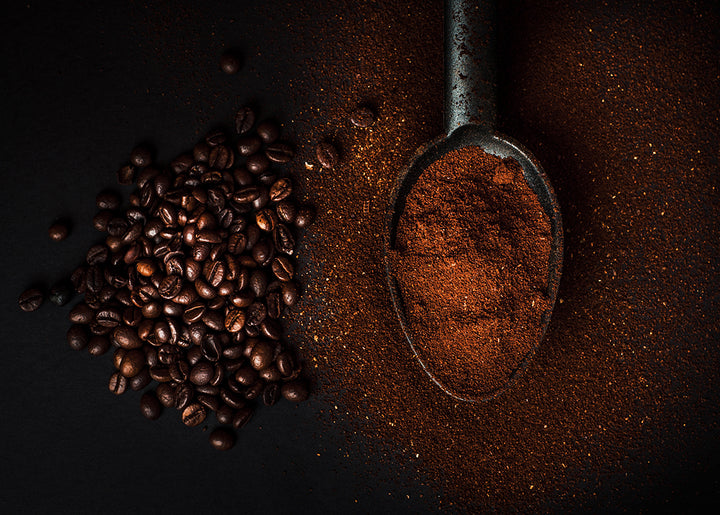 Canvastavla - Chicchi di caffè