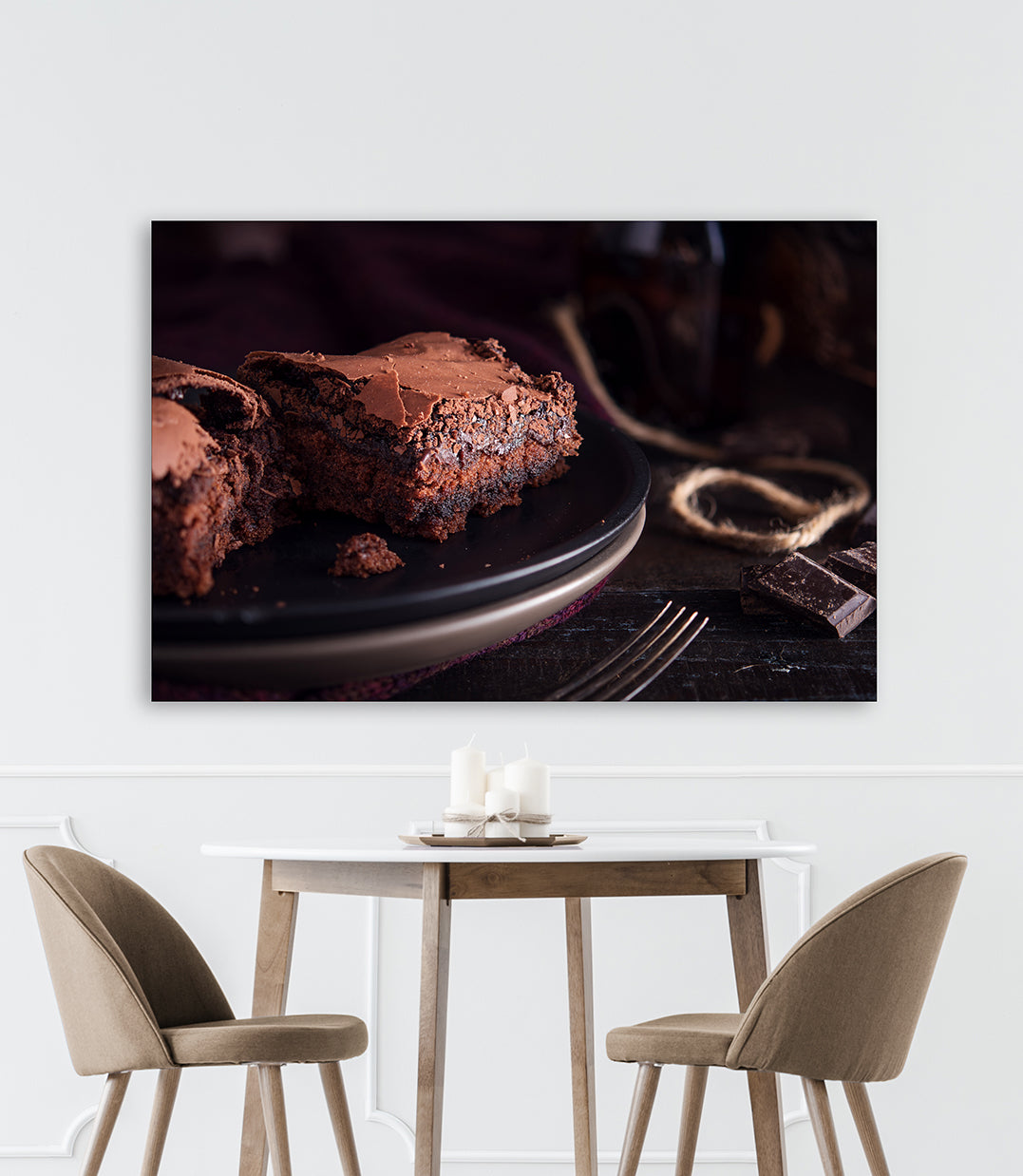Canvastavla - Brownie