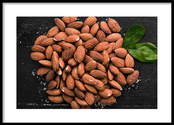 Poster - Almond nuts