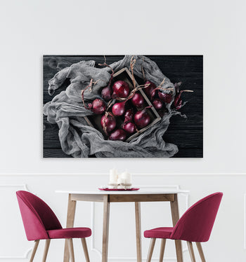 Canvastavla - Ripe onion