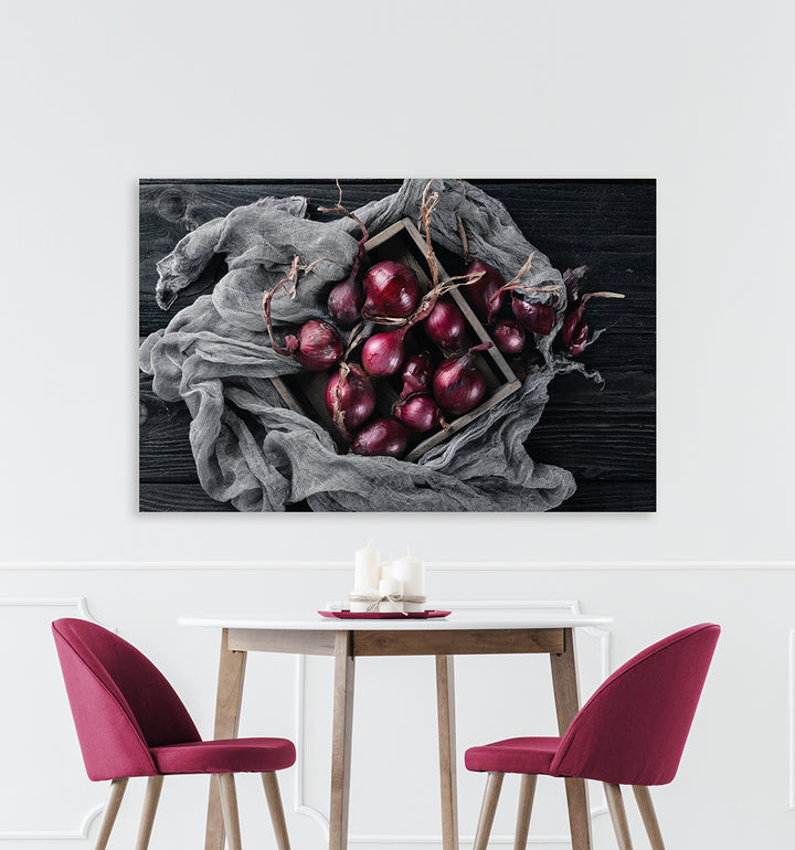 Canvastavla - Ripe onion