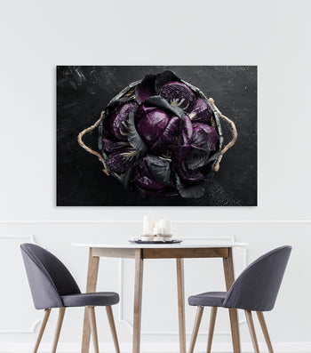 Canvastavla - Cabbage