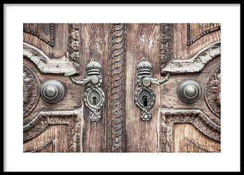 Poster - Old door