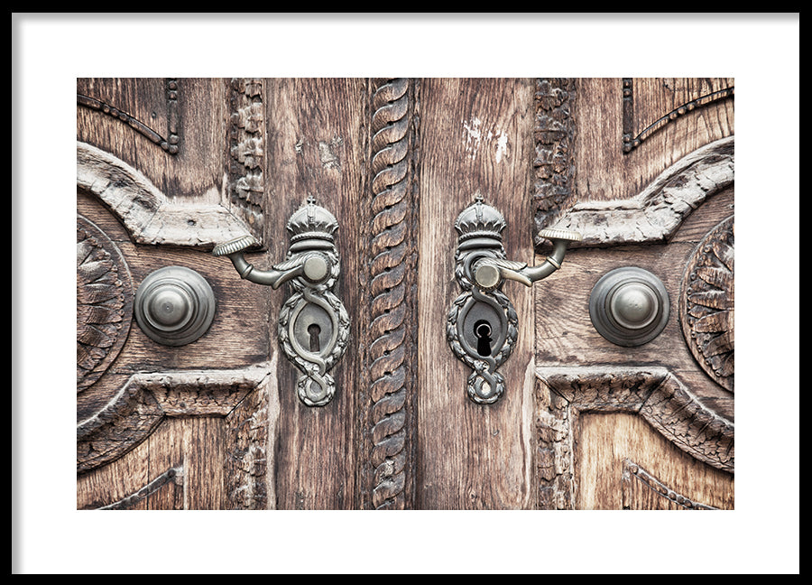 Poster - Old door