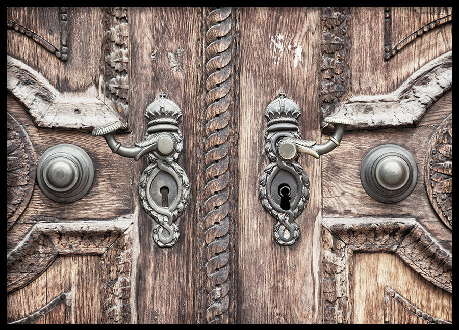 Poster - Old door