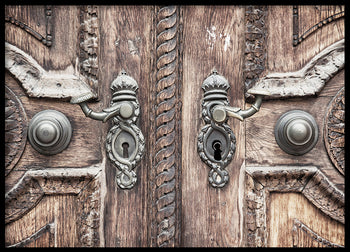 Poster - Old door