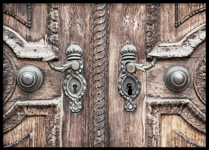 Poster - Old door