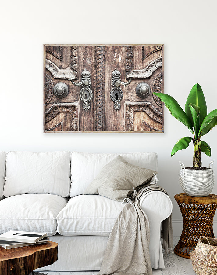 Poster - Old door