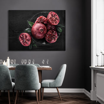 Canvastavla - Juicy Pomegranate