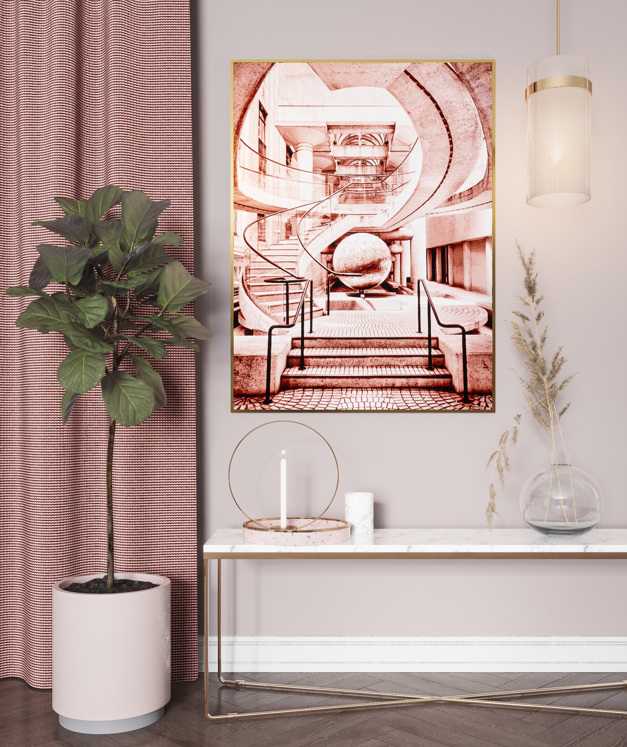 Poster - Sphere Rose