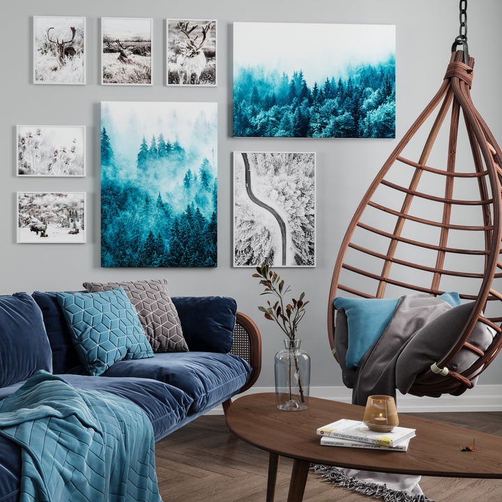 Poster - Misty Mountains