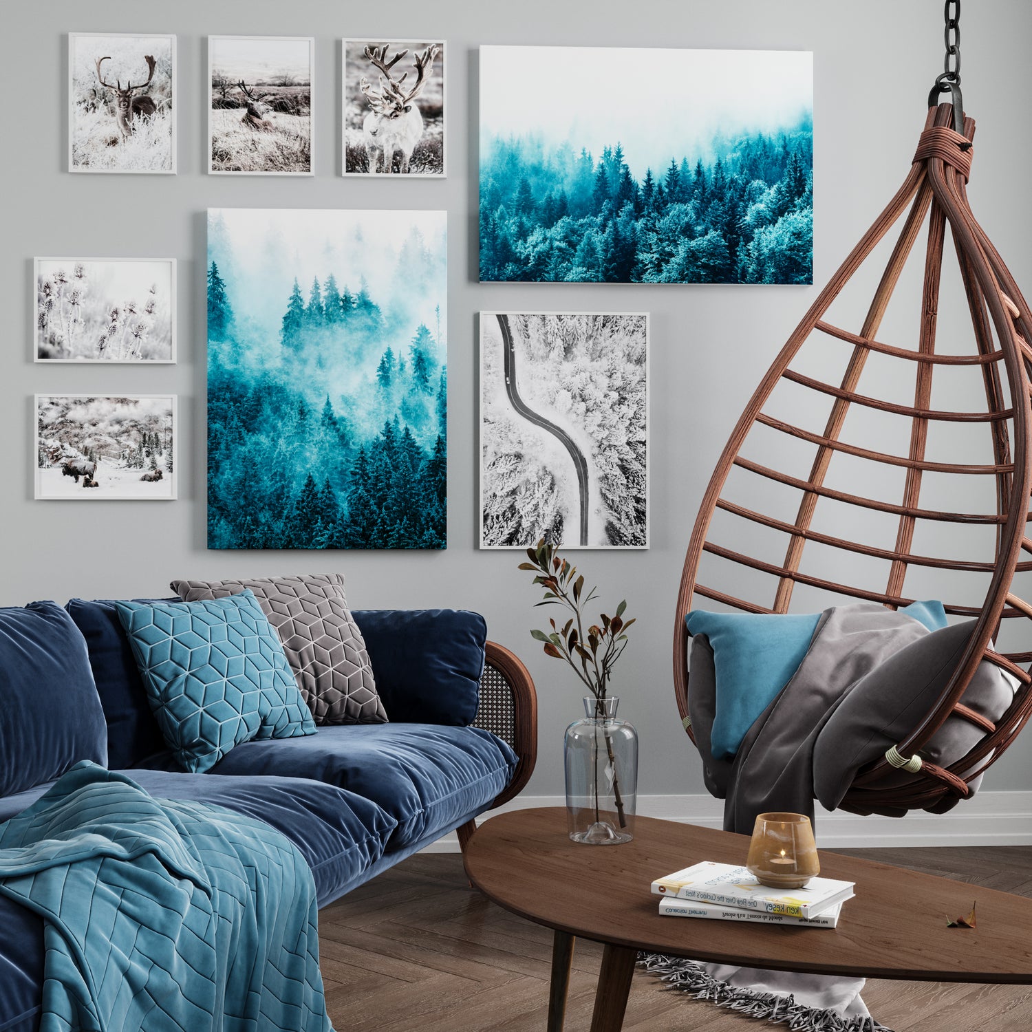 Poster - Forest in The Morning