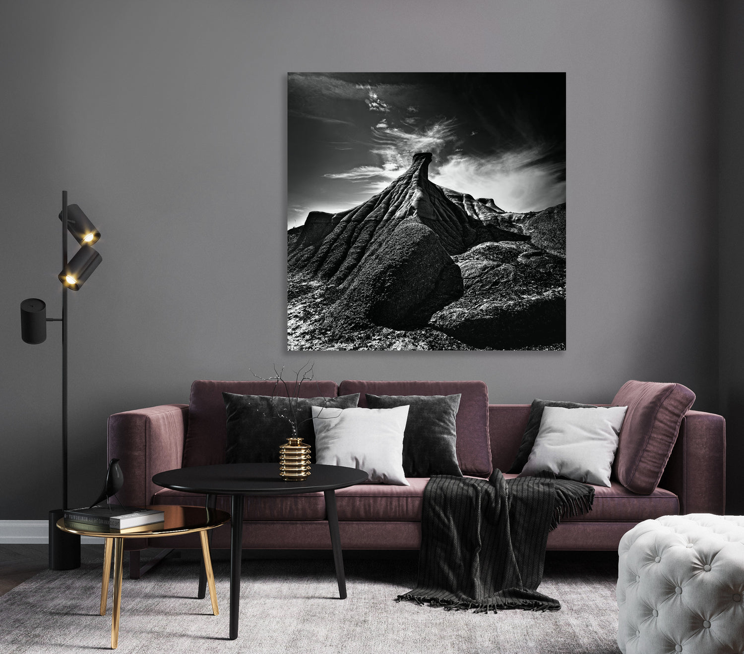 Canvastavla - Volcano