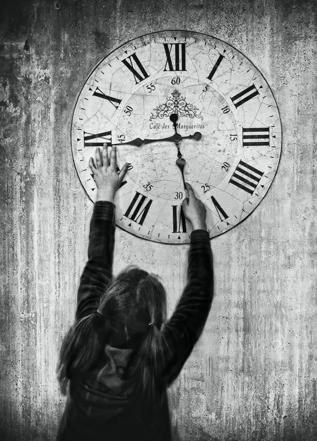 Canvastavla - Lost Time is Never Find Again
