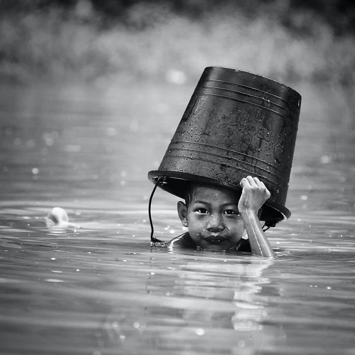Canvastavla - Bucket