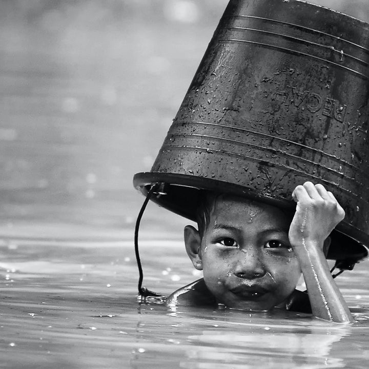 Canvastavla - Bucket