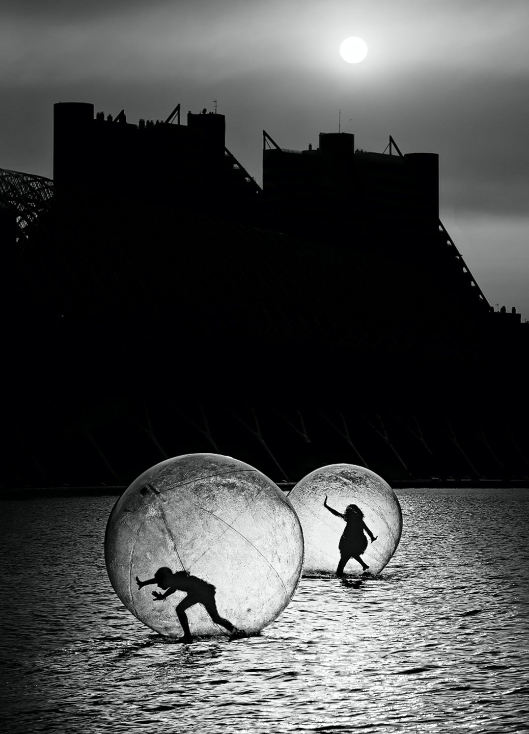 Canvastavla - Waterfun
