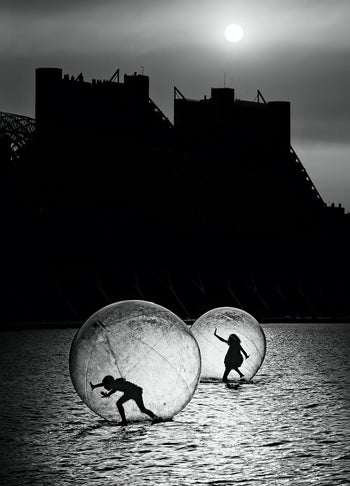 Canvastavla - Waterfun
