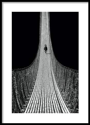 Poster - Walking Down The Bridge