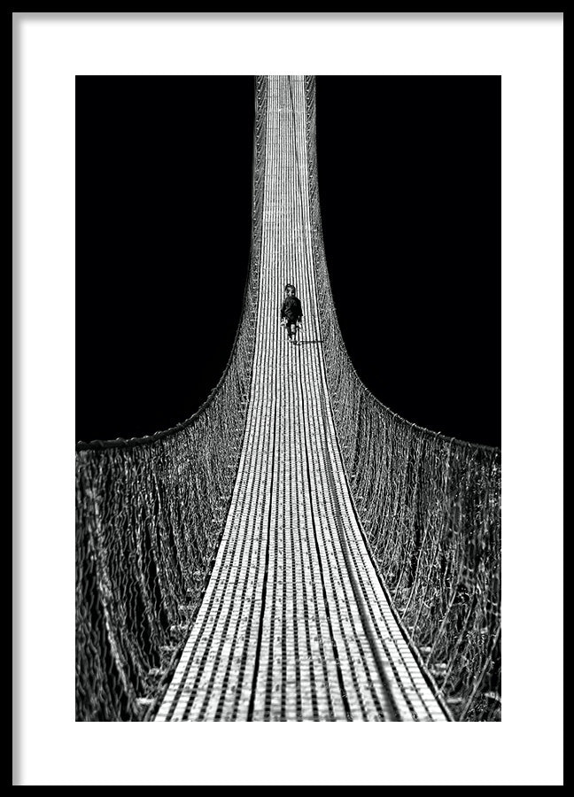 Poster - Walking Down The Bridge