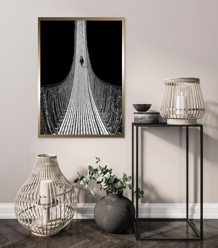 Poster - Walking Down The Bridge