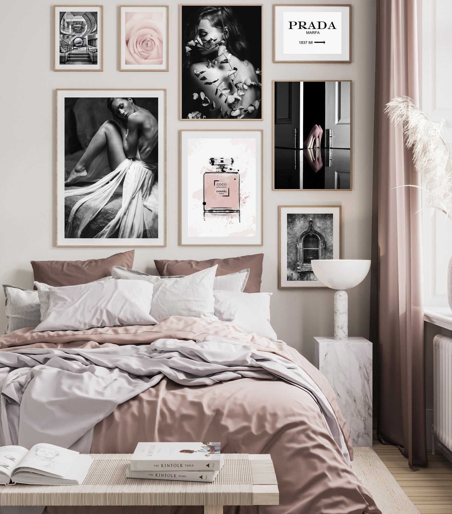 Tavelvägg - Bedroom