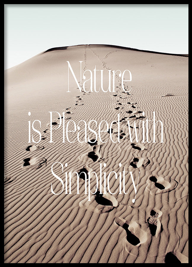 Poster - Simplicity