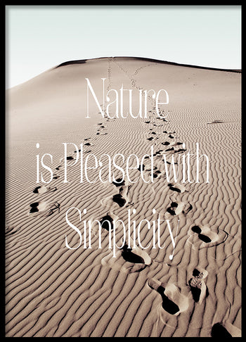 Poster - Simplicity