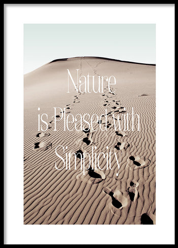 Poster - Simplicity