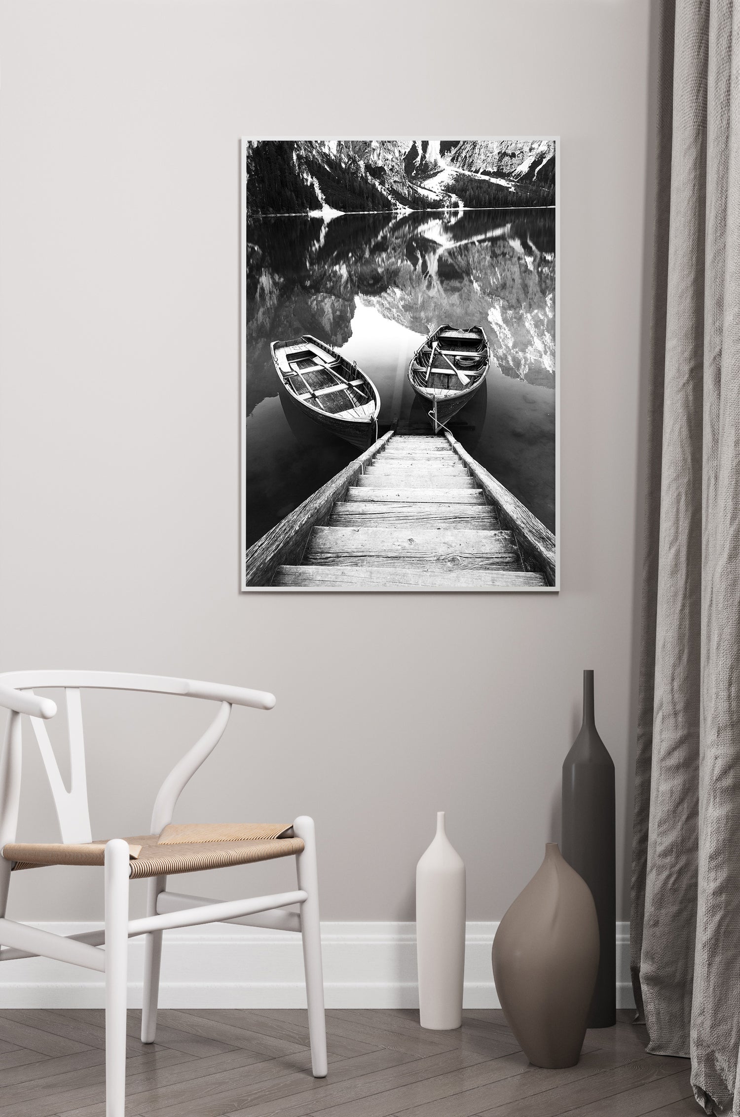 Poster - Barques Black