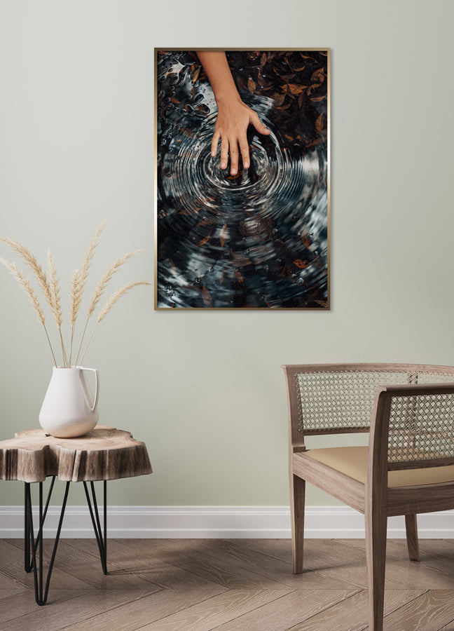 Poster - Circles On Water