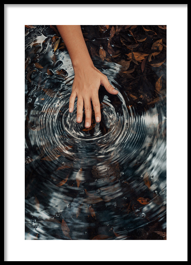 Poster - Circles On Water
