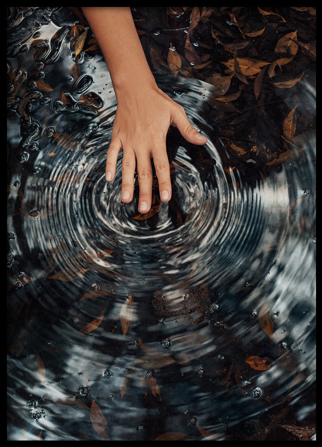 Poster - Circles On Water