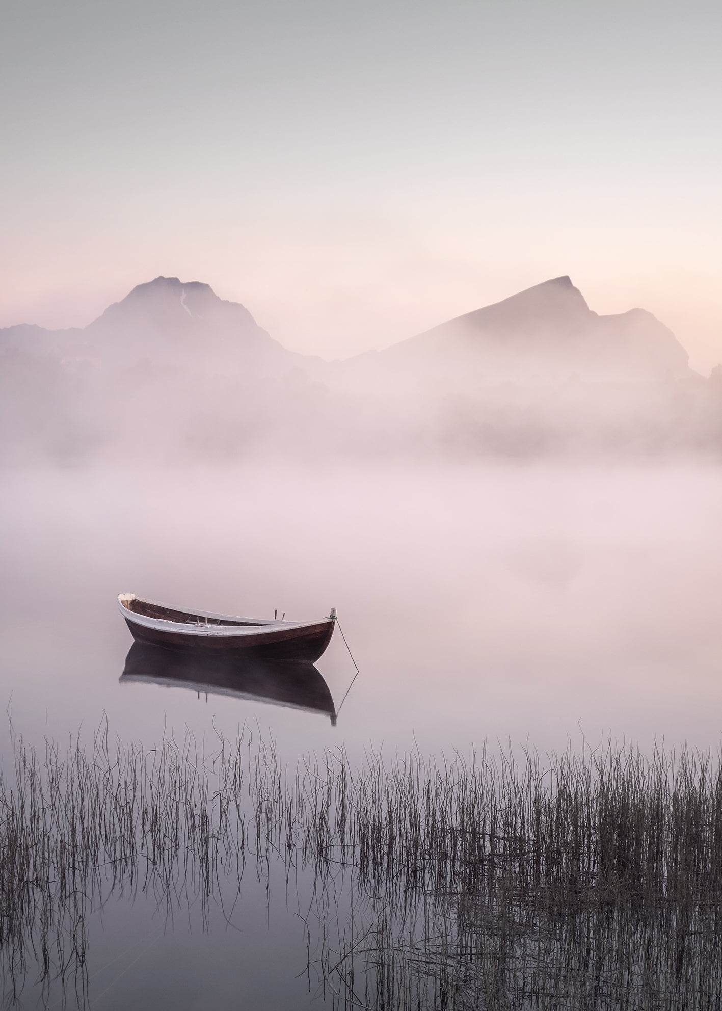 Canvastavla - Peaceful Night