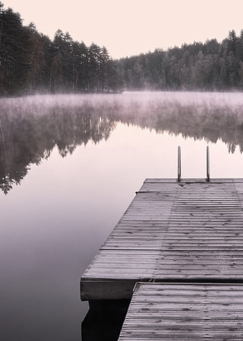 Canvastavla - Scenic Lake