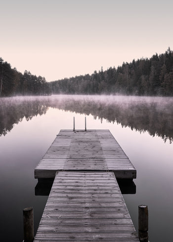 Canvastavla - Scenic Lake