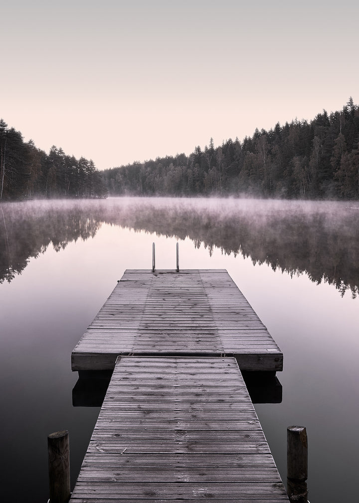 Canvastavla - Scenic Lake