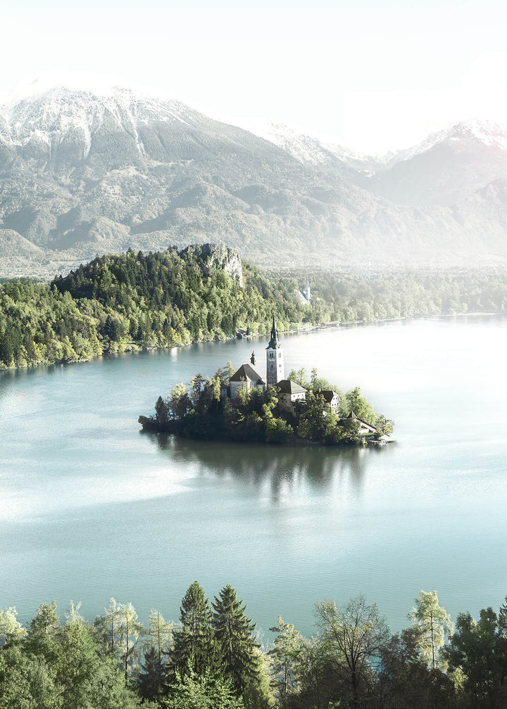 Canvastavla - Lake Bled