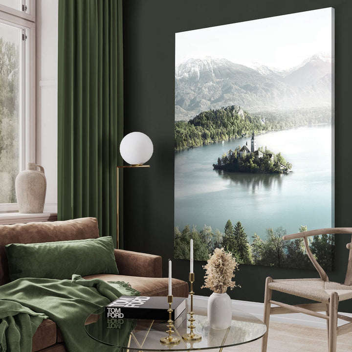 Canvastavla - Lake Bled