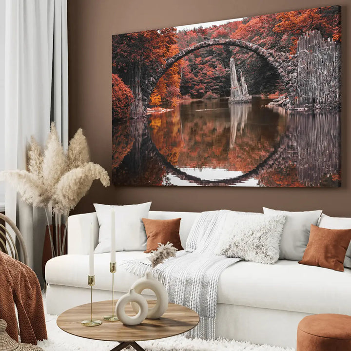 Canvastavla - Autumn’s Gateway