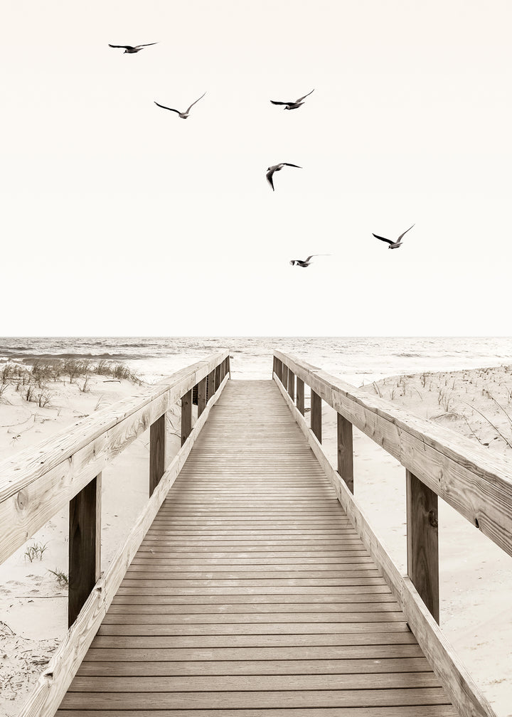 Canvastavla - Mornings by Sea