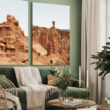 Canvastavla - Pink Cliffs