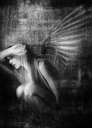Ljuddämpande tavla - Angel in the Shadows