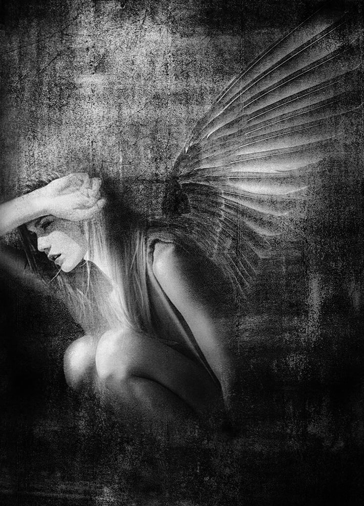 Ljuddämpande tavla - Angel in the Shadows