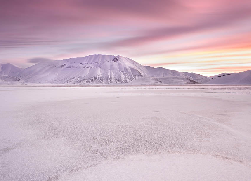 Ljuddämpande tavla - Sibillini National Park Sunrise