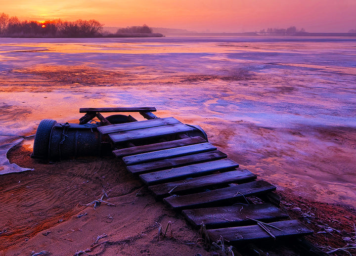 Ljuddämpande tavla - Forgotten Dock