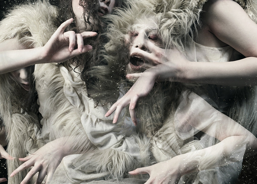 Ljuddämpande tavla - Wolf daughters